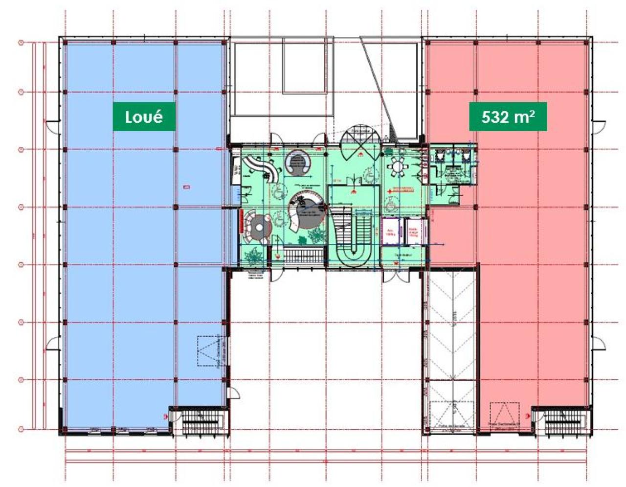 Bureau Lyon 2796m² Location bureau Lyon Rhône OLBUR2202408 14